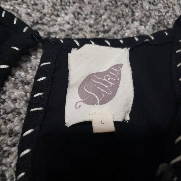 Anthro Jumpsuit with Beaded Embellishments - Picture 9 of 16